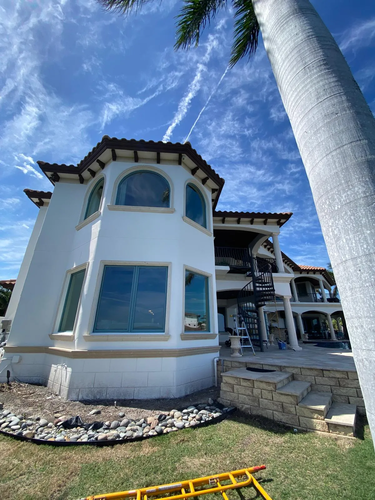Waterfront coastal home full exterior repaint by Westchase Painting Company