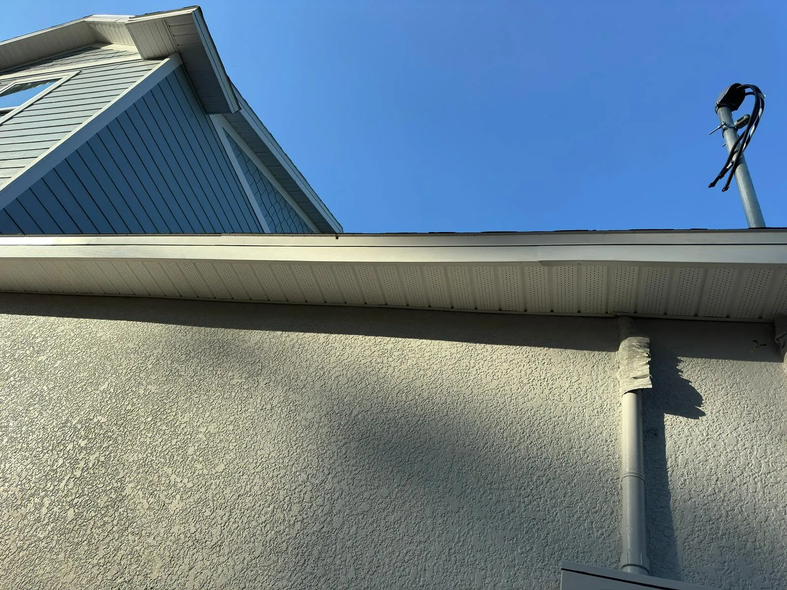 Commercial building painting project by Westchase Painting Company