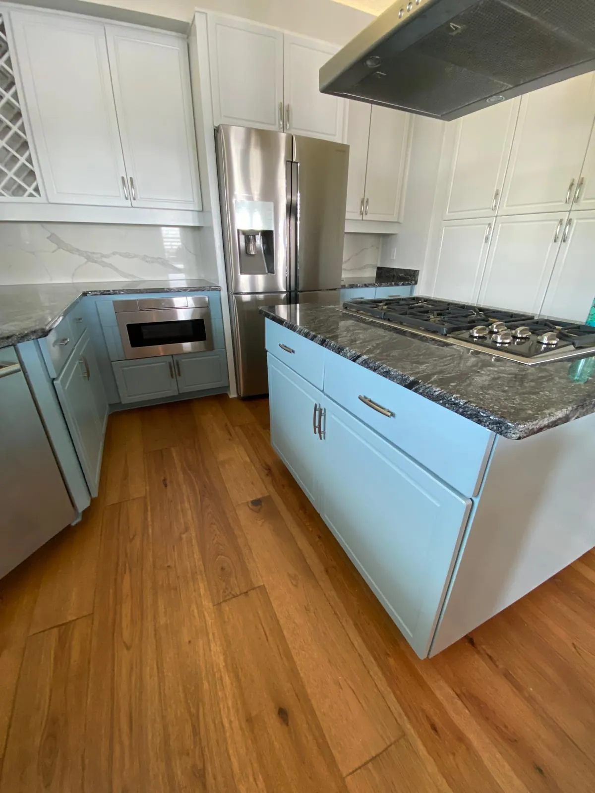 Kitchen interior painting and ceiling work